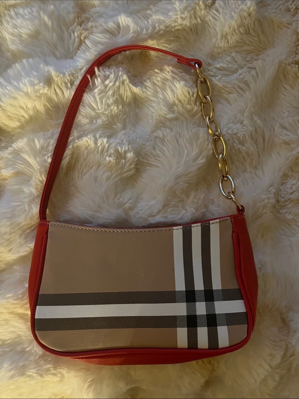 Nova check print bag